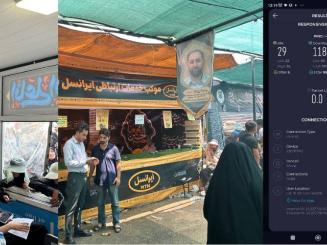 وضعیت ارتباطی پایانه های مرزی اربعین مطلوب است